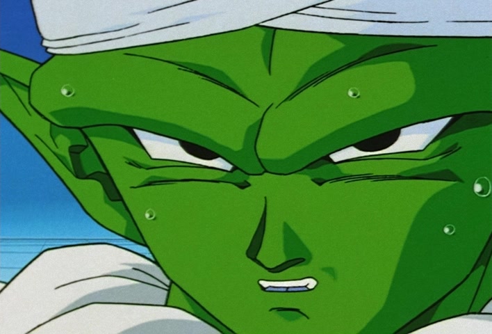 Dragon Ball Z Ep 247: Absurdly Awful Looking?! The Special Training Transformation Pose @ 05:13