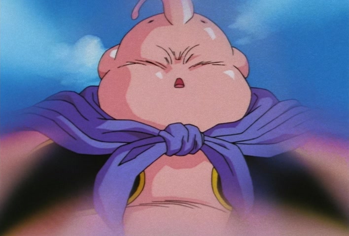 Dragon Ball Z Ep 247: Absurdly Awful Looking?! The Special Training Transformation Pose @ 05:33