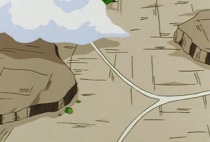 Dragon Ball Z Ep 247: Absurdly Awful Looking?! The Special Training Transformation Pose @ 05:53