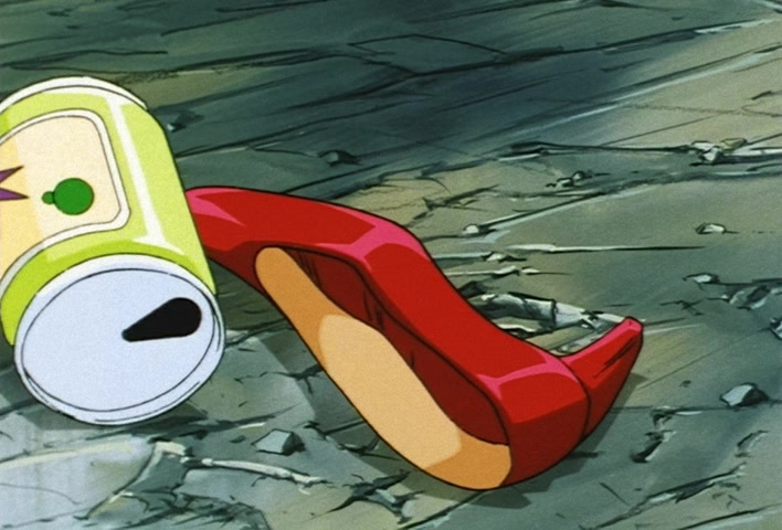 Dragon Ball Z Ep 247: Absurdly Awful Looking?! The Special Training Transformation Pose @ 08:04