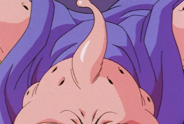 Dragon Ball Z Ep 247: Absurdly Awful Looking?! The Special Training Transformation Pose @ 08:20