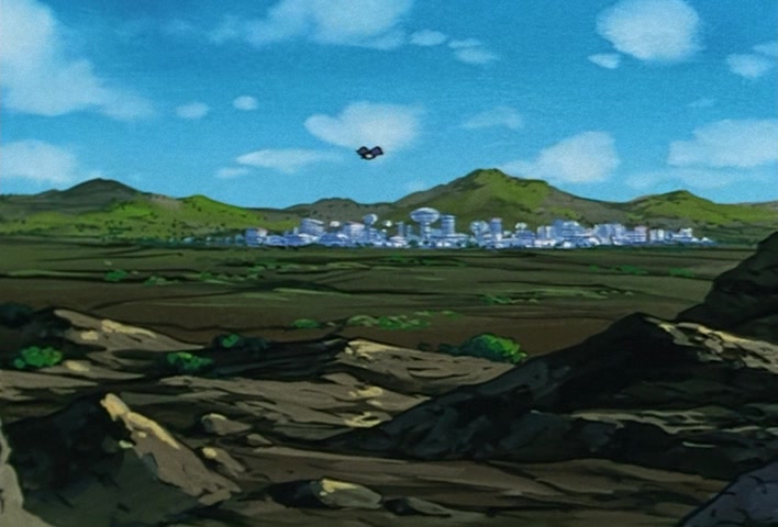 Dragon Ball Z Ep 247: Absurdly Awful Looking?! The Special Training Transformation Pose @ 21:45