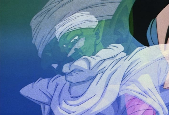 Dragon Ball Z Ep 247: Absurdly Awful Looking?! The Special Training Transformation Pose @ 22:37