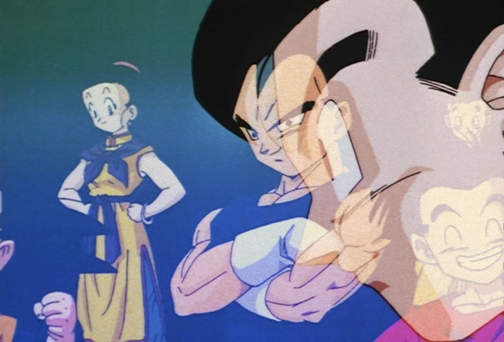 Dragon Ball Z Ep 247: Absurdly Awful Looking?! The Special Training Transformation Pose @ 22:41