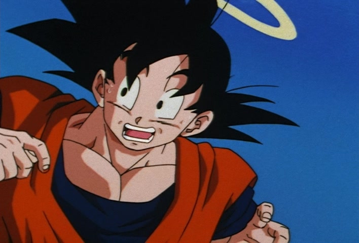 Dragon Ball Z Ep 248: See You Later, Everybody!! Goku Returns to the Afterlife @ 02:34