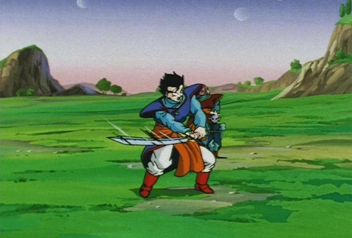 Dragon Ball Z Ep 250: You're Kidding, Right?! The Z Sword is Broken @ 02:42