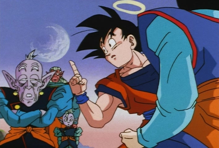 Dragon Ball Z Ep 250: You're Kidding, Right?! The Z Sword is Broken @ 16:38