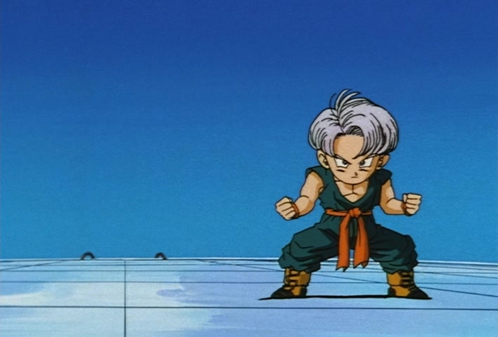 Dragon Ball Z Ep 251: The Birth of a Superhuman Warrior!! His Name is Gotenks @ 05:14