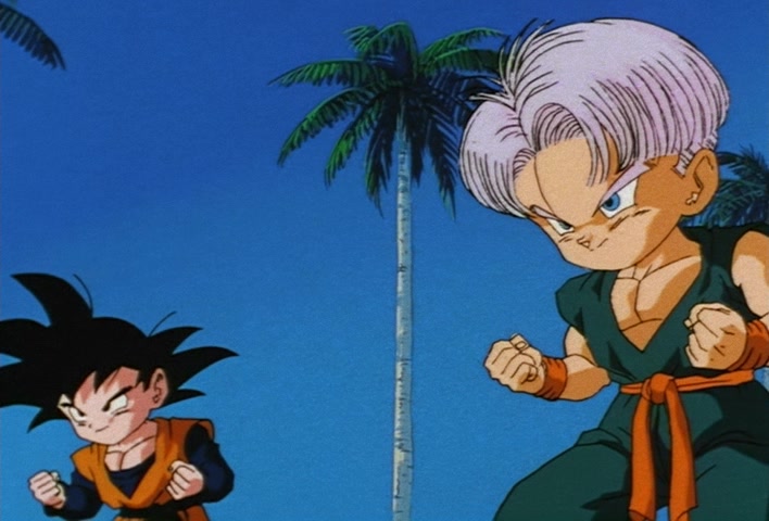 Dragon Ball Z Ep 251: The Birth of a Superhuman Warrior!! His Name is Gotenks @ 05:18