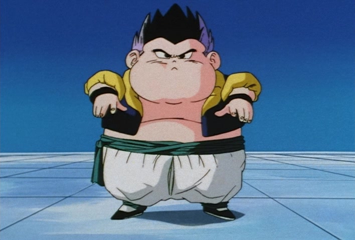 Dragon Ball Z Ep 251: The Birth of a Superhuman Warrior!! His Name is Gotenks @ 06:46