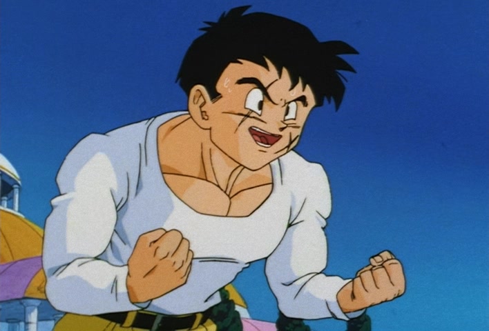 Dragon Ball Z Ep 251: The Birth of a Superhuman Warrior!! His Name is Gotenks @ 06:54