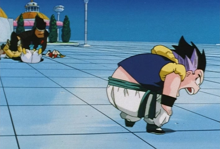 Dragon Ball Z Ep 251: The Birth of a Superhuman Warrior!! His Name is Gotenks @ 07:26