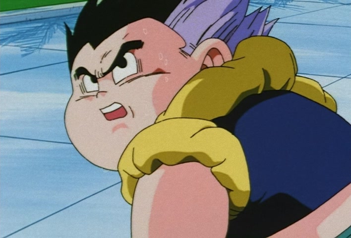 Dragon Ball Z Ep 251: The Birth of a Superhuman Warrior!! His Name is Gotenks @ 07:33
