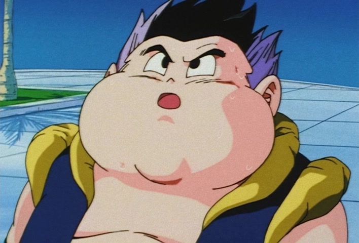 Dragon Ball Z Ep 251: The Birth of a Superhuman Warrior!! His Name is Gotenks @ 07:37