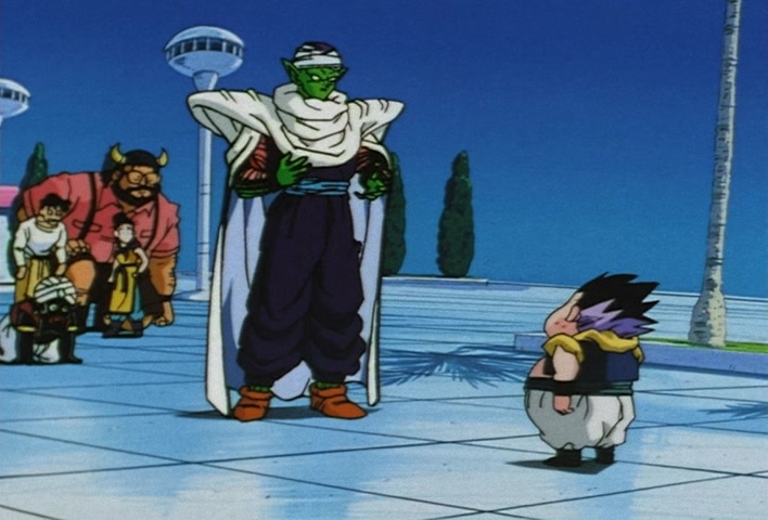 Dragon Ball Z Ep 251: The Birth of a Superhuman Warrior!! His Name is Gotenks @ 07:41