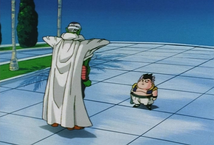Dragon Ball Z Ep 251: The Birth of a Superhuman Warrior!! His Name is Gotenks @ 07:53