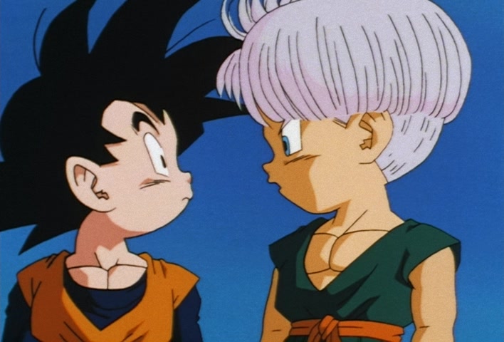 Dragon Ball Z Ep 251: The Birth of a Superhuman Warrior!! His Name is Gotenks @ 09:01