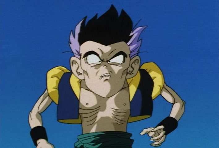 Dragon Ball Z Ep 251: The Birth of a Superhuman Warrior!! His Name is Gotenks @ 10:21