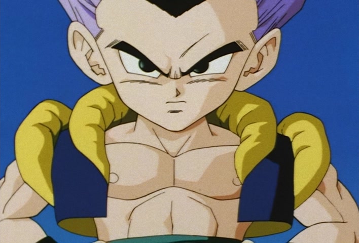 Dragon Ball Z Ep 251: The Birth of a Superhuman Warrior!! His Name is Gotenks @ 11:29