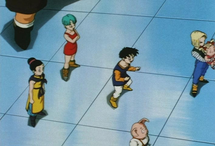 Dragon Ball Z Ep 251: The Birth of a Superhuman Warrior!! His Name is Gotenks @ 11:37