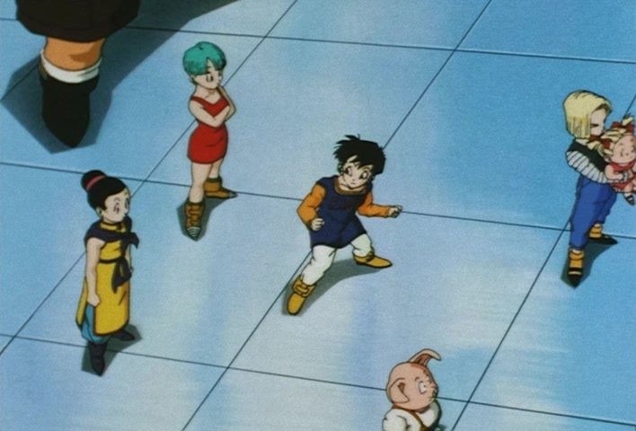 Dragon Ball Z Ep 251: The Birth of a Superhuman Warrior!! His Name is Gotenks @ 11:41