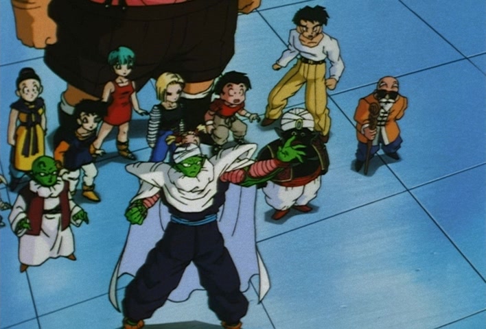 Dragon Ball Z Ep 251: The Birth of a Superhuman Warrior!! His Name is Gotenks @ 12:37