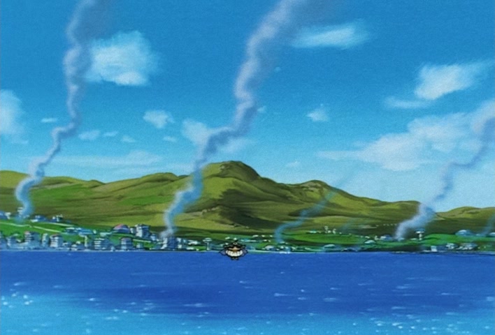 Dragon Ball Z Ep 251: The Birth of a Superhuman Warrior!! His Name is Gotenks @ 14:53