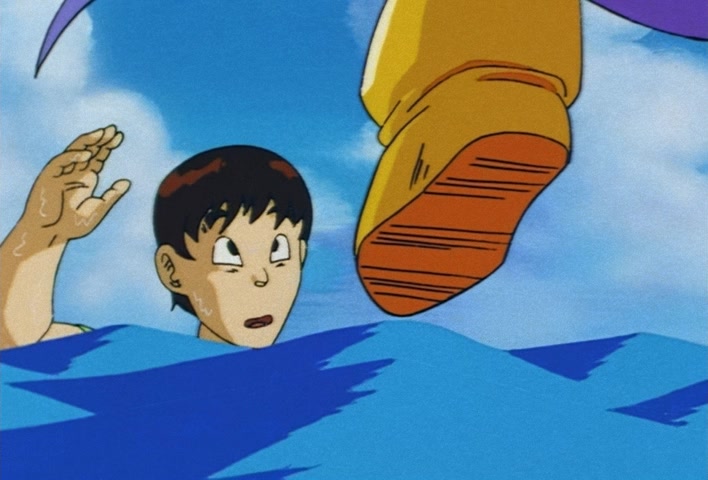Dragon Ball Z Ep 251: The Birth of a Superhuman Warrior!! His Name is Gotenks @ 15:45