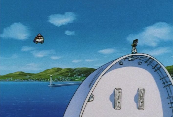 Dragon Ball Z Ep 251: The Birth of a Superhuman Warrior!! His Name is Gotenks @ 16:53
