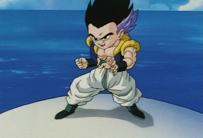 Dragon Ball Z Ep 251: The Birth of a Superhuman Warrior!! His Name is Gotenks @ 17:01
