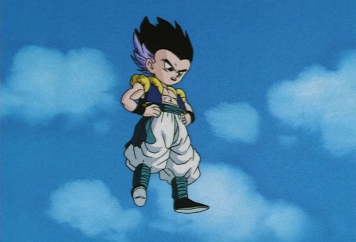 Dragon Ball Z Ep 251: The Birth of a Superhuman Warrior!! His Name is Gotenks @ 17:53