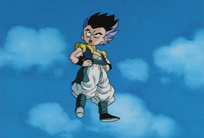 Dragon Ball Z Ep 251: The Birth of a Superhuman Warrior!! His Name is Gotenks @ 17:57