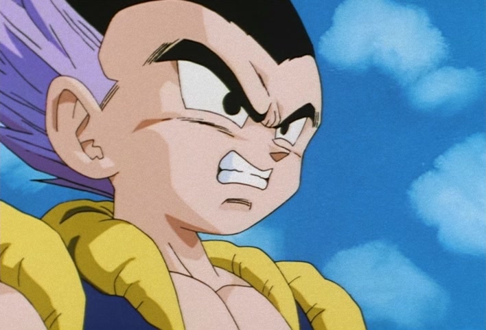 Dragon Ball Z Ep 251: The Birth of a Superhuman Warrior!! His Name is Gotenks @ 18:29