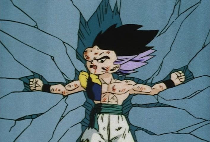 Dragon Ball Z Ep 251: The Birth of a Superhuman Warrior!! His Name is Gotenks @ 20:36