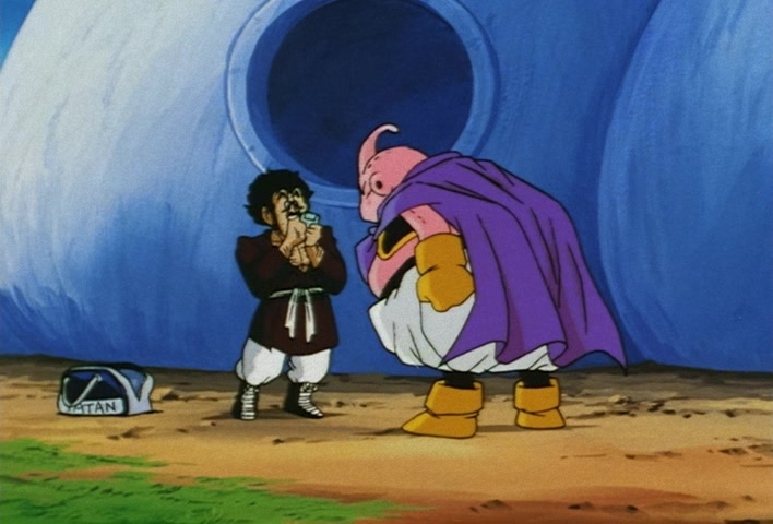 Dragon Ball Z Ep 252: The Final Weapon is Engaged?! Satan Will Save the Earth @ 16:54