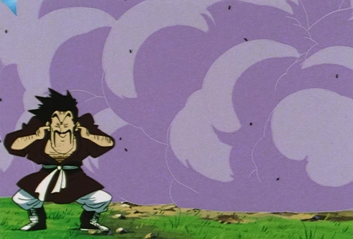 Dragon Ball Z Ep 252: The Final Weapon is Engaged?! Satan Will Save the Earth @ 17:34