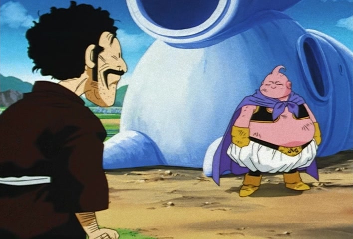 Dragon Ball Z Ep 252: The Final Weapon is Engaged?! Satan Will Save the Earth @ 17:54