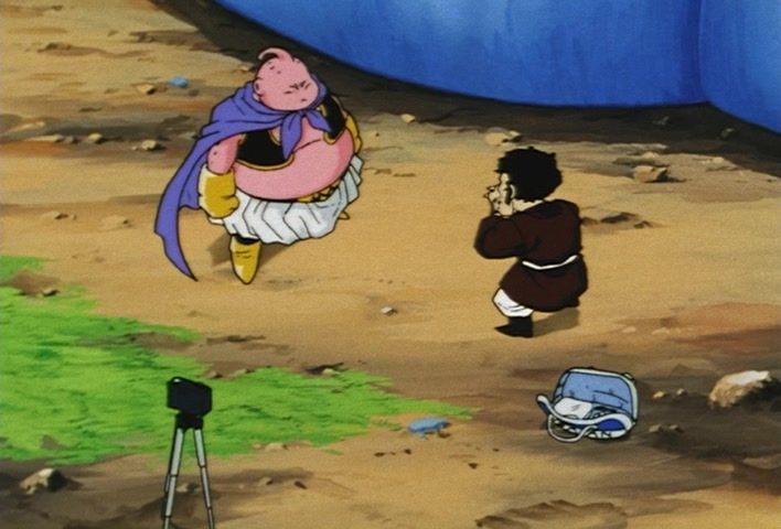Dragon Ball Z Ep 252: The Final Weapon is Engaged?! Satan Will Save the Earth @ 19:14