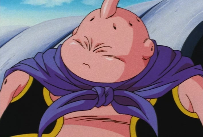 Dragon Ball Z Ep 254: Run Away, Satan!! An Angry Majin Boo Emerges @ 02:14