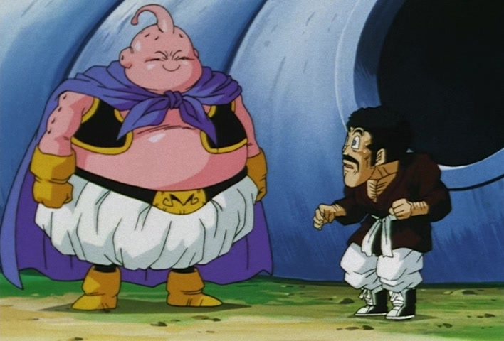 Dragon Ball Z Ep 254: Run Away, Satan!! An Angry Majin Boo Emerges @ 02:34