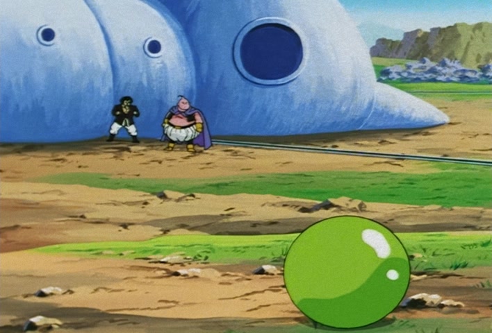 Dragon Ball Z Ep 254: Run Away, Satan!! An Angry Majin Boo Emerges @ 03:18