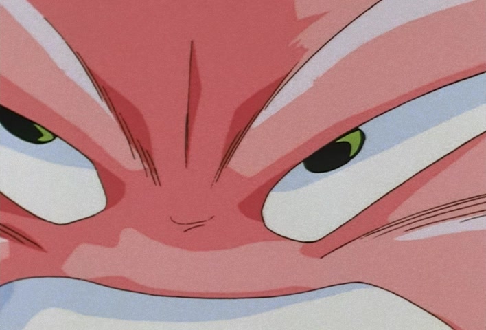 Dragon Ball Z Ep 254: Run Away, Satan!! An Angry Majin Boo Emerges @ 05:26