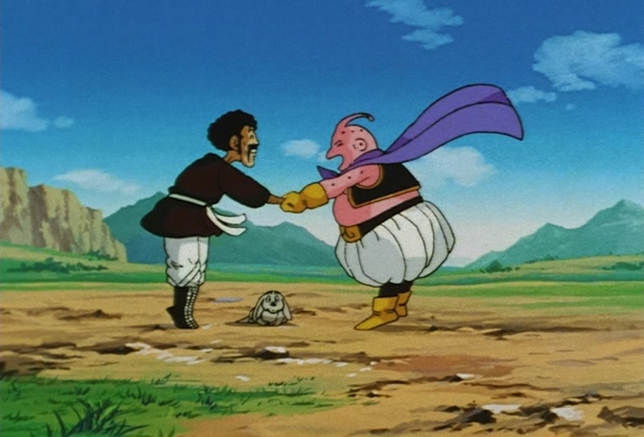 Dragon Ball Z Ep 254: Run Away, Satan!! An Angry Majin Boo Emerges @ 08:06