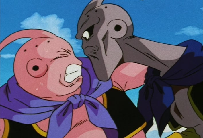 Dragon Ball Z Ep 254: Run Away, Satan!! An Angry Majin Boo Emerges @ 22:33