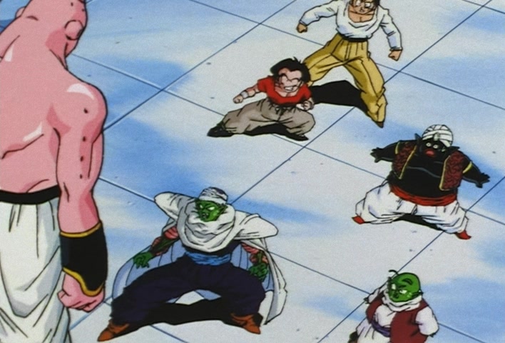 Dragon Ball Z Ep 256: A Catastrophe With No Time to Lose!! Earth's Humanity is Exterminated @ 03:20