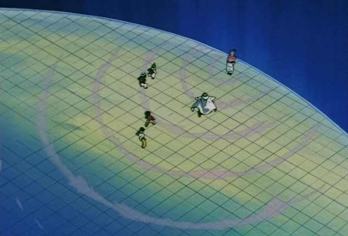 Dragon Ball Z Ep 256: A Catastrophe With No Time to Lose!! Earth's Humanity is Exterminated @ 04:26