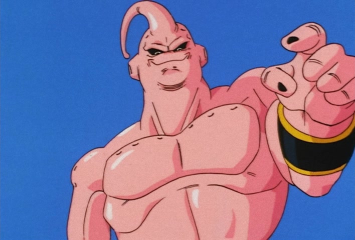 Dragon Ball Z Ep 257: The Special Training is a Success!! You're Finished Now, Majin Boo @ 02:25