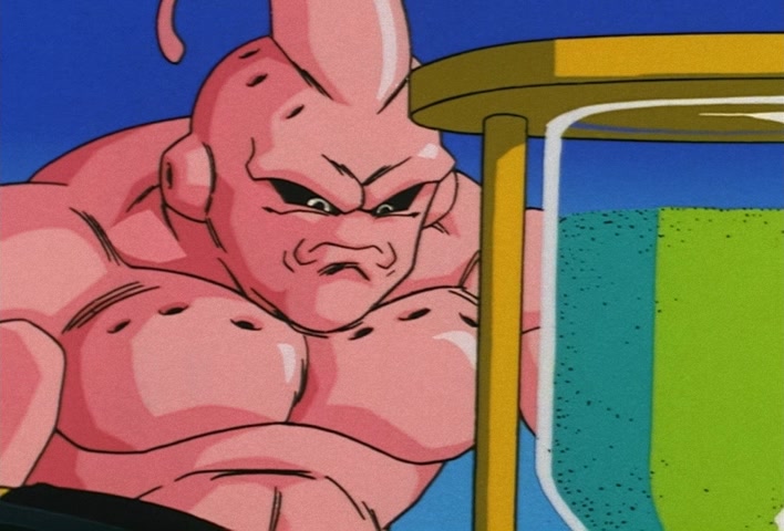 Dragon Ball Z Ep 257: The Special Training is a Success!! You're Finished Now, Majin Boo @ 03:25