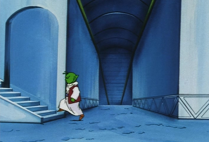 Dragon Ball Z Ep 257: The Special Training is a Success!! You're Finished Now, Majin Boo @ 13:18