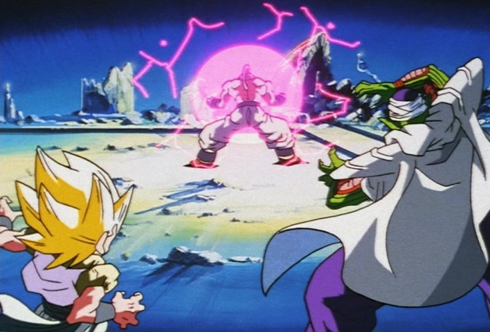Dragon Ball Z Ep 261: Going Too Far?! Boo-Boo Volleyball @ 02:15